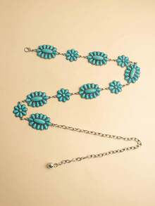 1pc Women's Christmas Element Belt - Fashionable Design Christmas Gift, Perfectly Matches Holiday Outfits And Daily Wear, Christmas Decoration