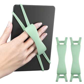 1pc Comfortable Hand Strap Holder For Kindle, Tablet PC, 4.7-8 Inch Elastic, Suitable For Tablet, Phone, Yoga, Makeup And Other Scenarios To Protect Wrist