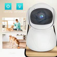 1pc 2MP Super HD Smart Camera, Supports 2.4G WiFi Connection, HD Infrared Night Vision, Two-Way Audio, 360° Rotation Monitoring, Motion Detection, APP Control, Real-Time Viewing Anytime - Suitable For Home Security, Babies, Elders And Pets, A Reliable Home Security Device. - White - View 8