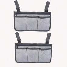 Wheelchair Armrest Side Bag, Multifunctional Pocket Storage Bag With Reflective Stripe For Wheelchair - Multicolor - View 15
