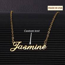 A Customizable New Type Of Personalized, Fashionable, And Simple DIY Name Necklace For Men And Women. - Multicolor - View 1
