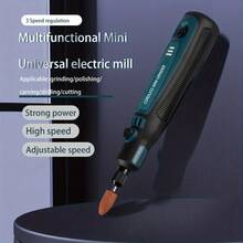 1套DIY家用迷你電動研磨機，手持式電動雕刻機，玉石雕刻拋光機，USB充電式電動研磨機組，迷你電動研磨筆，研磨電動工具，無線迷你研磨機 - 彩色 - 查看 6