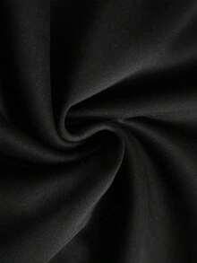 Lustiger Herren-Hoodie mit der Aufschrift "Ich bin der lauteste Truthahn" für Thanksgiving - Mit Truthahn & Schriftzug, dehnbares Polyester-Gewebe, Tasche & Kapuze mit Kordelzug, lässiges Herbst- & Halloween-Geschenk für Truthahn-Tag-Partys - Schwarz - Übersicht 5