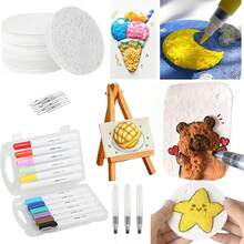 Okrągła, piankowa tablica 3D DIY, zabawny papier do rękodzieła, nadaje się do zajęć DIY i projektów kreatywnych – idealny wybór na prezent do szkoły, biura, na interakcje rodzinne i więzi emocjonalne, na Boże Narodzenie, urodziny i inne święta