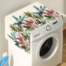 1 Sunflower Washing Machine Refrigerator Dust Cover Anti Stain Dust Cover