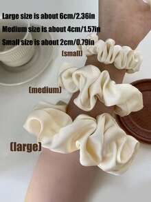 Custom Name Silk Scrunchies, Custom Hair Scrunchies, Personalized Bride Scrunchie, Personalized Maid Of Honor Scrunchie, Personalized Hair Tie, Bridesmaid Gift Custom Hair Ties Custom Name Satin Scrunchies Personalized Hair Soft Satin Scrunchie Gift For Bridesmaid Wedding Gift, Anniversary Gift, Valentine Gift - Multicolor - View 6