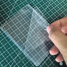 51张加厚35PT优质PVC透明Kpop卡套，带保护膜，适用于偶像照片和游戏卡牌