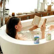 薰衣草、薄荷和茉莉花香浴盐，足浴盐 - 深层去角质海盐足浴，令肌肤柔软焕新，600克/21.16盎司 - 薰衣草 - 查看 7