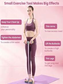 This New Contrast Color Foot Resistance Band, 4-Tube Yoga Assist Rope, Sit-Up Training Leg Stretching Band, Yoga Mat Hand Resistance Band Elastic Rope For Abdominal And Arm Fitness, Suitable For Various Occasions, Super Convenient To Use Anytime, Anywhere, Great Gift For Valentine's Day, Christmas, Ramadan.