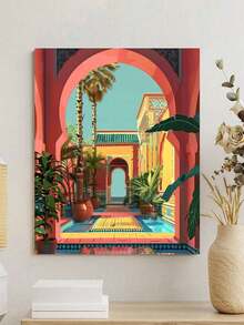 40*50厘米DIY数码油画套装：点燃创意生活，描绘缤纷世界。DIY数码油画，开启您的艺术之旅。它是创意与乐趣的完美融合，是互动、情侣共度时光和个人放松的绝佳选择。高品质画布，纹理细腻，承载您的艺术梦想。颜料色彩鲜艳、持久耐用、无异味且品质可靠。清晰的数字标识，即使没有任何绘画基础，也能轻松上手，人人都能成为艺术家。 - 彩色 - 查看 3