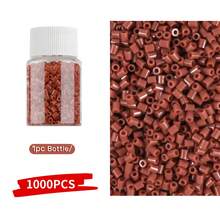 1000 piezas - Juego de cuentas de fusión de 2.6mm, ideal para principiantes y aficionados de las artes y manualidades, joyería de cuentas creativa, material duradero, suministros de cuentas, diseñadores creativos, regalo perfecto para Halloween, Navidad, días festivos