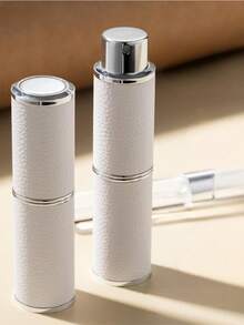 1pc Exquisite 8ml Empty Perfume Bottle, Fashionable High-End Leather Spray Bottle, Mini Portable Perfume Refillable Bottle, Perfume Atomizer Travel Spray Bottle, Travel Cologne Spray, Travel Bottle Set, Perfume Bottles, Mini Hand Sanitizer - Multicolor - View 2