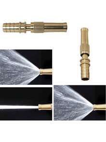Direct Insert Spray Gun Hose Nozzle, Universal Hose Connector, Adjustable Valve, Multi-Function Watering System, Suitable For Car Washing, Plants And Lawns, Garden Hose Accessories - A - View 6