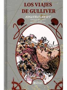 Los Viajes De Gulliver - Libro Del  Autor: Jonathan Swift. Editorial: Colección Fractales.   Tema: Literatura, Ficción.  Formato: Pasta Dura. Páginas: 340 Medidas: 24.5 cm x 16 cm.  Peso: 586 g.  -   Los viajes de Gulliver narran los cuatro viajes de Lemuel Gulliver, un cirujano de bareo. En Lilliput descubre un mundo en miniatura; elevándose sobre la gente y su ciudad, puede ver su sociedad desde el punto de vista de un dios. Sin embargo, en Brobdingnag, una tierra de gigantes; el pequeño Gulliver es observado, exhibido como curiosidad en mercados y ferias. En Laputa, una isla voladora, se encuentra con una sociedad de espectaculares y pensadores que han perdido todo control sobre la realidad Houyhnhnms, caballos mansos a quienes rápidamente llega admirar, en contraste con los Yahoos, criaturas bestiales que tienen un parecido inquietante con los humanos. - Libro único - Ver 1