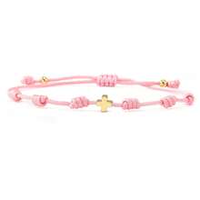 1pc/3pcs/Set Boho Cross Adjustable Braided Bracelet, Lucky Charm Bracelet, Stackable Bracelet, Couple Bracelet, Friend Gift, Birthday Gift, Sister Bracelet, Family Gift, Valentine's Day Gift, Christmas Gift, New Mom Gift, Christian Gift, Christening Gift - Red - View 17