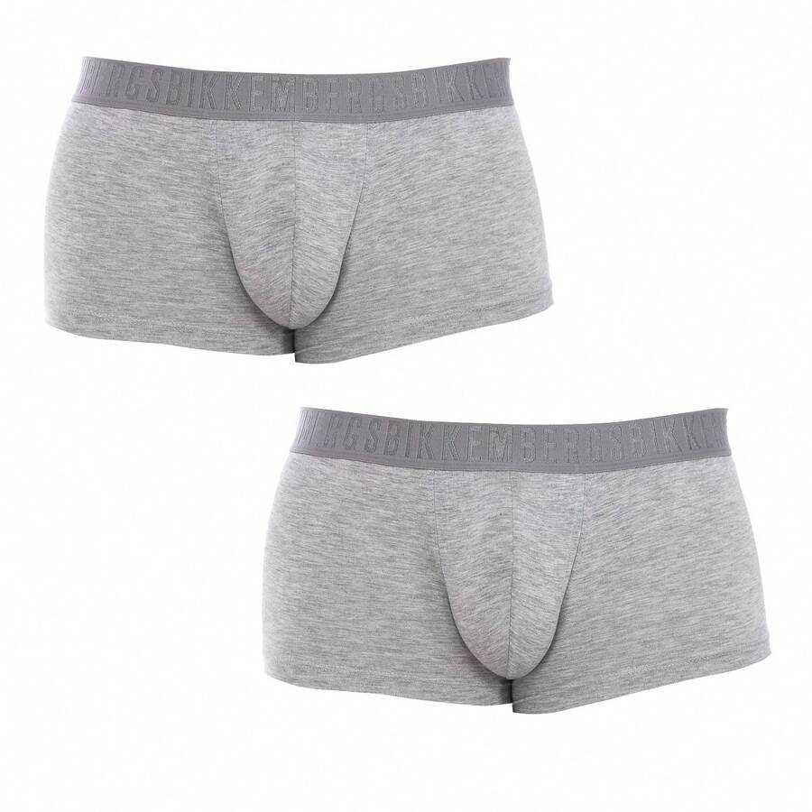 Bikkembergs Confezione da 2 Boxers Fashion Bamboo BKK1UTR03BI per uomo - Grigio - Visualizzare 1