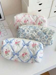 1PC Pencil Bag Pencil Case Pen Holder Coin Pouch Pen Simple Cosmetic Storage Bags Makeup Bag Office Stationery Organizer Pencil And Marker Cases 7TPC - Nhiều màu - Xem 10