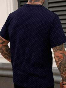 PLAYERA MC CON LINEA IMPALA PREMIUM - azul real - Ver 2