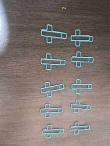 Cross Paper Clips, Bible Paper Clips, Journal Paper Clips, Bible Study Supplies, Christian Journal Supplies, Bible Journaling Supplies, Bible Clips Back To School Supplies - Multicolor - View 16