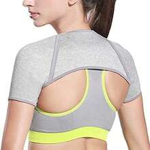 Universal Shoulder Support Strap With Breathable Pressure Band Suitable For Outdoor Sports Fitness Running Basketball Baseball And Volleyball - Grey - View 7