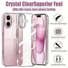2pcs High Transparent Phone Cases Compatible With IPhone 17 Series, Including 17/17Pro/17Air/17Promax, Clear Phone Protective Cover - High-definition Transparent 1 - View 35