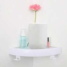 TFKI Toothbrush Holder Polyresin Toothbrush Organizer StandMulti-Functional Toothpaste Holder Makeup Brushes Cup Razors Holder For Bathroom Vanity Countertop Ideal For Home Hotel Marble Style (1Pack) - 白色 - 查看 5