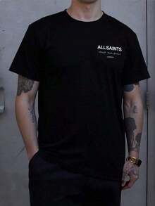 All Normal LL Unisex Oversize T-Shirt - 黑色 - 查看 2