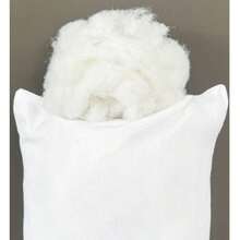 Renewable Fibers Filled Pillow with Breathable Cover– 50x70 cm – 1000g – Suitable for bed, sofa, living room, bedroom, office, decorative pillow. - 白色 - 查看 6