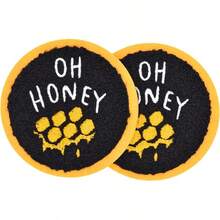 2pcs Iron On Patches Clothing – Kind Theme Embroidered Iron On Patches Clothes, Backpacks, Jeans, Shirt,, Dress, Hat, Bag, Custom Decoration - Oh Honey - View 16
