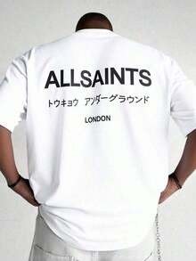 All Normal LL Unisex Oversize T-Shirt - 杏色 - 查看 1