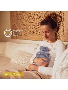 1 个粉色加厚冬季毛绒，冷热治疗袋，圣诞礼物 - 彩色 - 查看 8