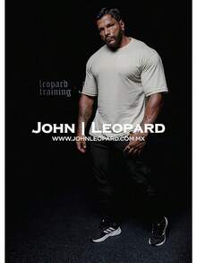 JOHN LEOPARD - Tactical Cargo Jogger Pantalon Cargo para Hombre - Gris Claro - Ver 6