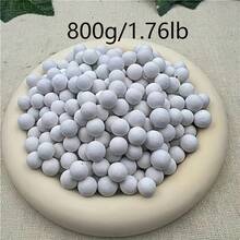 Ceramic Pie Weights Reusable 8-10mm Baking Beans Pie Crust Weights Natural Ceramic Stoneware For Blind Baking Easy To Use Prevents Shrinking, Puffing, Bubbling Individual Weighted Balls