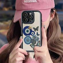 [Teléfono] Quiero ir a casa Casa Ojo Escalera Espejo Teléfono 14 Pro 12 SE 11 17 16e 5 6 Plus 8 XR 15 13 17 16(2020) 4(2022) XS 6S X, Uso diario, Teléfono inteligente, Diseño artístico, Cubierta de teléfono elegante, Durable - Colores mixtos 1 - Ver 2
