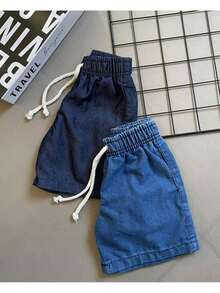 Short Jeans Menino Infantil Bermuda Mauricinho OPLK