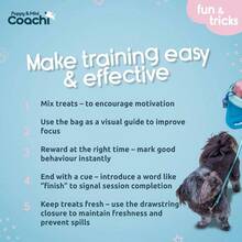 Coachi Puppy Treat Pouch - Bolsa compacta para golosinas, Cierre de cordn, fijacin Segura, Clips para cinturn, Cintura o Bolso. Adecuado para pasear al Perro y Entrenar - inicial - Ver 5