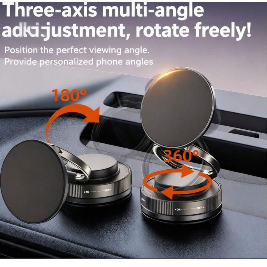 Multipurpose Phone Holder/Mount For Car And Bathroom, Essential For Halloween - Multicolor - View 1