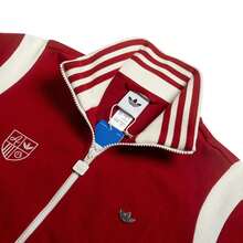 Adidas Originals CC SW TT W Jacket/Coat, Knitted Reversible Zipper, Embroidered Single Layer, Women's Running, Jogging, Sports, KG8221 - Victory Red - View 3