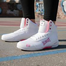 Golden Gate Men's High-Top Sneakers For Gym Use: Lightweight, Comfortable, And Super Durable - trắng - Xem 11