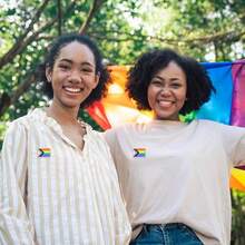 Pride Pins Outfits For Women Lgbtq Pins Gay Bi Ally Rainbow Lapel Pin Rainbow Flag Brooch Decoration For Clothes Bags Accessories{Inchcolor_nameinch:InchA:RainbowPridePinsinch} - A:彩虹驕傲徽章 - 查看 3