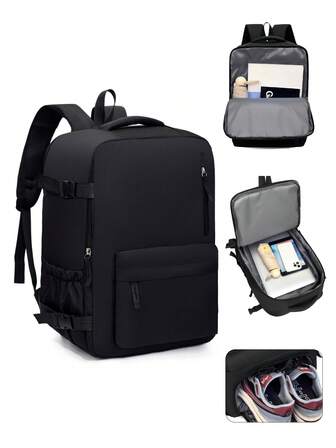 Myco 40*30*20 cm Wizz Air kabinväska, flygbolagsgodkänd personlig tillhörighet - slitstark nylonbagageväska med flera fack, ergonomiska axelremmar och förvaringsutrymme under sätet, lämplig för korta resor, Wizz Air reseryggsäck, resebagage