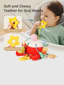 Mainan Bayi, Mainan Kerincingan Boneka untuk Bayi, Dekorasi Gantung untuk Ranjang Bayi/Kereta Dorong, Cocok untuk Bayi Laki-laki dan Perempuan Usia 0-6-12 Bulan - MultiWarna - View 10