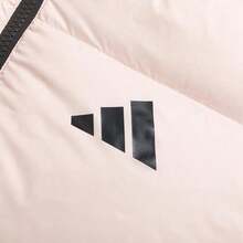 Adidas 80% Down Filled Lightweight Fitness Jacket For Women - Light Pink/black - View 6