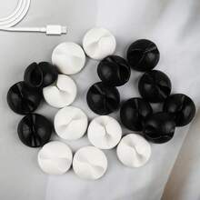 1PC Cable Organizer Set Wire Possessioner Cord Management Clips For -Free Storage And Desk Cable Organization White Office, Cubicle, Car, Nightstand And Desk Accessories - Gift Ideas Men, Women, Dad, Mom, Pack Mini Cable Clips, Holder Adhesive Cord Management Charger Wire Holder Clips For Desk, Ideal Cable Organizer Wire Keeper For Desk, Nightstand, Phone Charger, Computer, Home, Office, CarOffice Or MouseCable Clips White Cord Holder Cable Management Wire Organizer For Organizing Desk Nightstand Car Phone Charger