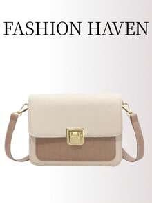 鱷魚壓紋方包迷你翻蓋 - 查看 3