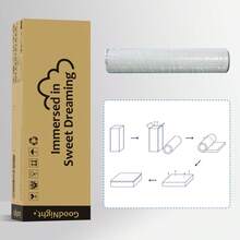 Memory Foam Mattress, Zoned Cooling Foam Mattress, Pocket Spring Mattress, 90x200cm, Oeko-Tex Certified, Quilted Microfiber Cover, Night Test, Firmness Level H3, 25cm Height - 白色+聚酯纖維+90*200cm - 查看 4