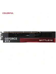COLORFUL 戰斧 GeForce RTX 5050 DUO 8GB 顯示卡 極速享受出色視覺 酷燈效 高效散熱 DLSS 4 - 紅黑色 - 查看 2