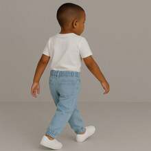 Set Of 2 Jogger Jeans With Lycra For Boys And Teens - 深黑色 - 查看 6