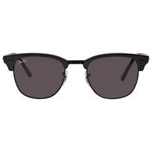 Ray-Ban Clubmaster Marble Dark Grey Square Unisex Sunglasses RB3016 1305B1 51 |  | Men Sunglasses - 多 - 查看 1