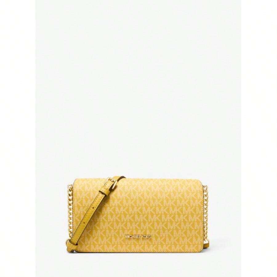 Michael Kors Jet Set Medium Signature Logo Crossbody Bag | | Women Crossbody - 蜂蜜 - 查看 1